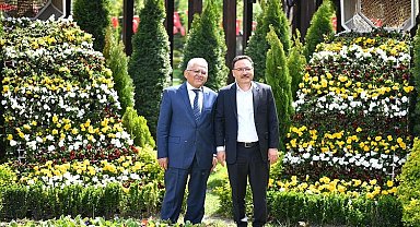 Kayseri Valisi'nden Büyükkılıç'a ziyaret