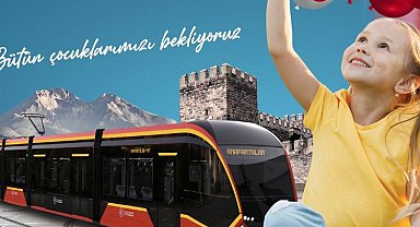 Kayseri'nin 23 Nisan'a özel "Çocuk Treni" yola çıkıyor