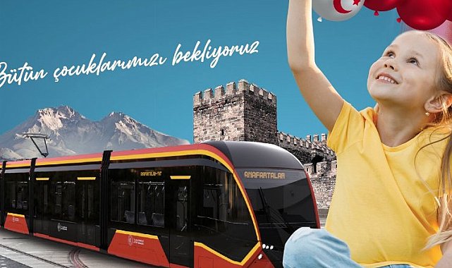 Kayseri'nin 23 Nisan'a özel "Çocuk Treni" yola çıkıyor
