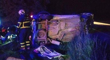 Keşan'da kaza 1 ölü, 1 yaralı