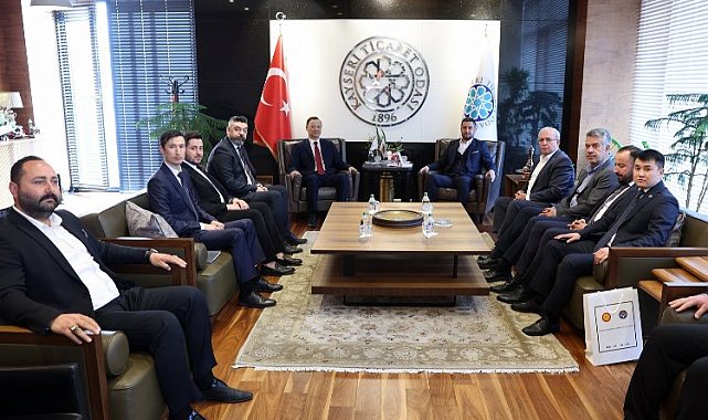 Kırgızistan Ankara Büyükelçisi'nden KTO'ya ziyaret