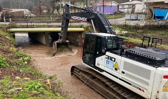 Kocaeli'de son 3 ayda 108 bin 650 metre dere temizliği