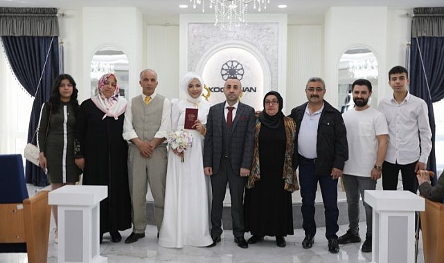 Kocasinan'da '04.04.2024' tarihinde 24 nikah kıyıldı