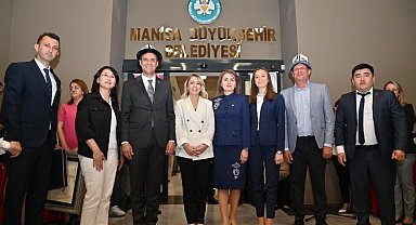 Konuk delegasyon Manisa'da ağırlandı