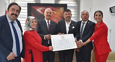 Malatya Doğanşehir'de devir teslim