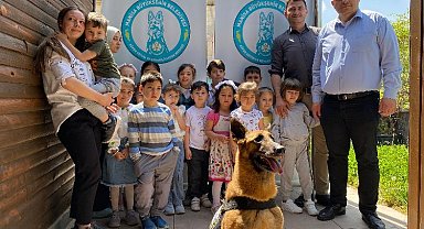 Manisa Kula'da miniklere afet eğitimi