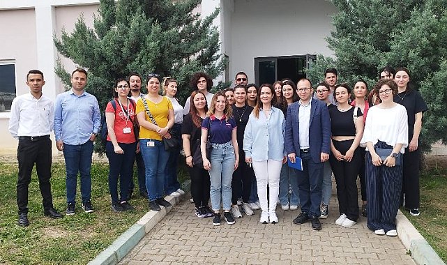 Manisa Merkez Atıksu Arıtma Tesisinde DEÜ öğrencileri ağırlandı