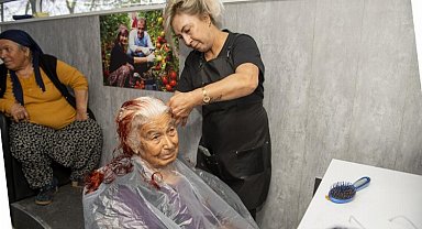 Mersin'de mobil kuaföre 'büyük' ilgi