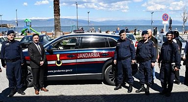 Mudanya Jandarması da 'Togg'landı