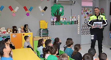 Mudanya'da polislerden çifte bayram ziyareti