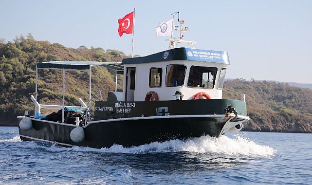 Muğla'da atık alım tekneleri sezona hazır