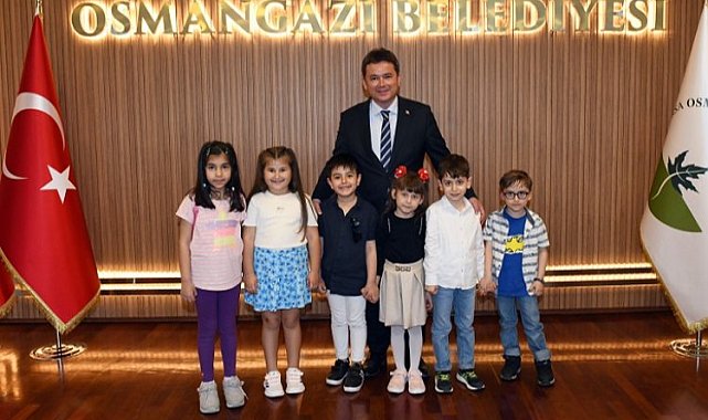 Osmangazi'den miniklere 23 Nisan sürprizi