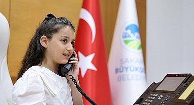 Sakarya minik Başkan Ece'ye emanet