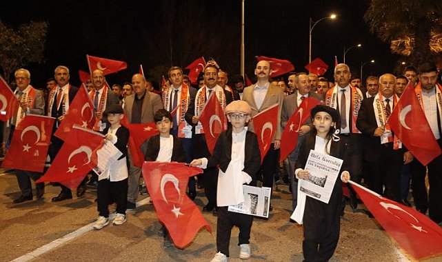 Şanlıurfa'da 104. yıl coşkusu