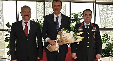 Tombul ve Aktaş'tan Başkan Zeyrek'e ziyaret