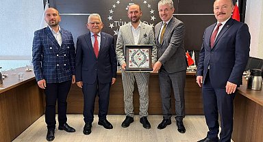 TÜMSİAD Kayseri Başkan Büyükkılıç'ı ağırladı