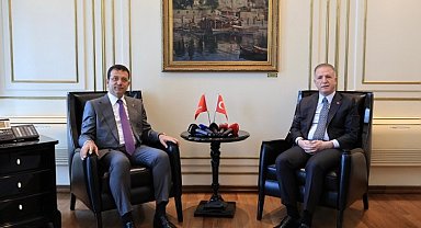 Vali Gül'den İmamoğlu'na tebrik ziyareti