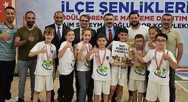 Yıldırım'da minik sporcular ödüllendirildi