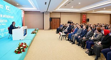 81 ilin Milli Eğitim Müdürleri Ankara'da