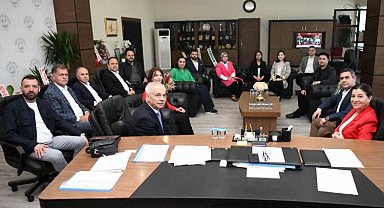 AK Parti Keşan teşkilatından Mehmet Özcan'a ziyaret