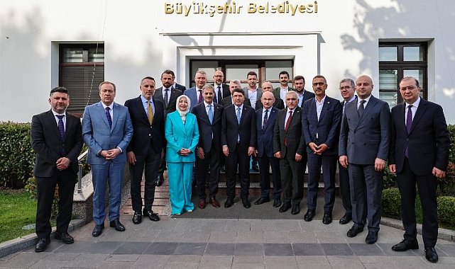 Başkan Alemdar Adalet Bakanı Tunç'u ağırladı