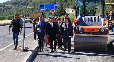 Başkan Aras'tan Adliye – Yeni Otogar yolunda inceleme