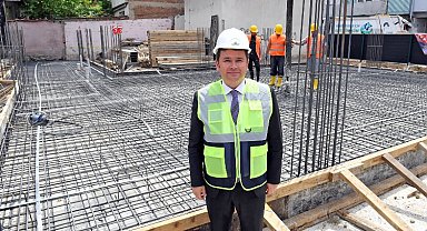 Başkan Aydın ilk yatırımının temelini attı