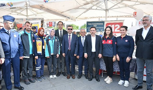 Başkan Büyükkılıç, Vali Çiçek İle Emniyet'e yeni alınan araçlarla şehir turu attı
