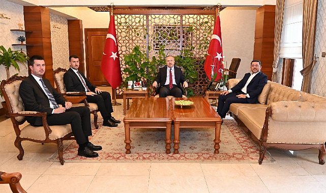Başkan Rasim Arı'dan Nevşehir Valisi Ali Fidan'a ziyaret