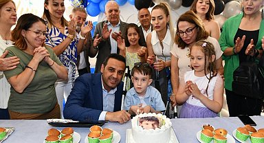 Başkan Yıldız'dan Doruk'a doğum günü sürprizi