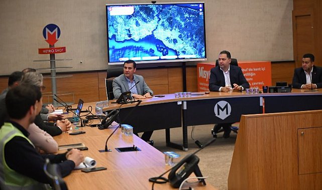 Başkan Zeyrek'ten Metro İstanbul'a ziyaret