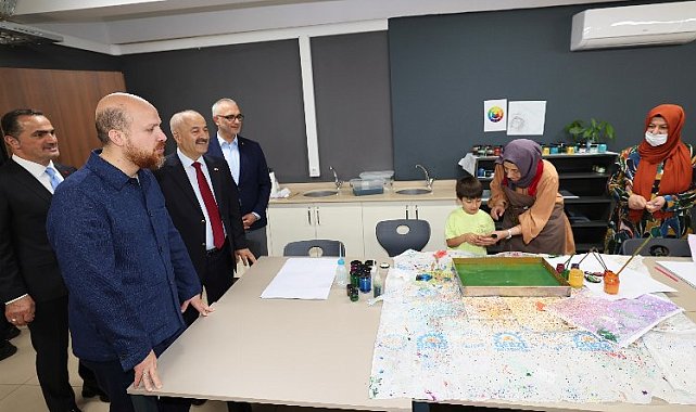 Bilal Erdoğan'dan 'Güzide Gençlik'e ziyaret