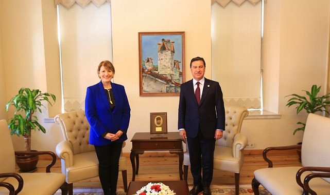 Birleşik Krallık Ankara Büyükelçisi'nden Başkan Aras'a ziyaret