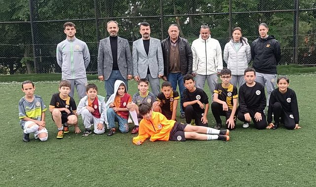 Bursa dağ yöresinde geleceğin futbolcuları yetişiyor