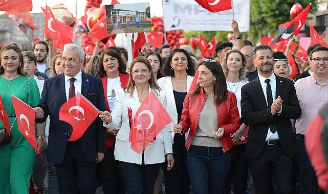 Bursa Nilüfer'de 19 Mayıs coşkusu