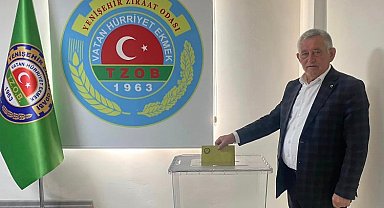Bursa Yenişehir Ziraat Odası'nda Aktaş yeniden başkan