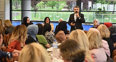 Bursa Yıldırım'da Başkan Yılmaz kadın muhtarlarla buluştu