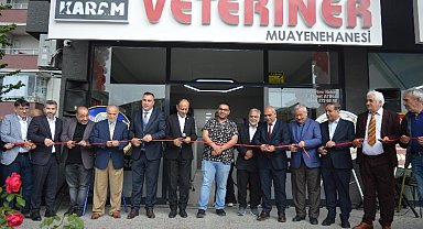 Bursa'da Karam Veteriner Muayenehanesi hizmete açıldı