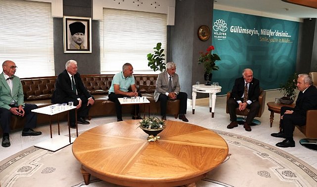 Bursaspor yönetiminden Başkan Özdemir'e ziyaret