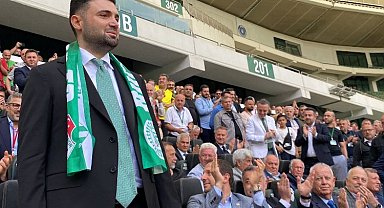 Bursaspor'un kampanyasına ilk bağış Başkan Çelik'ten