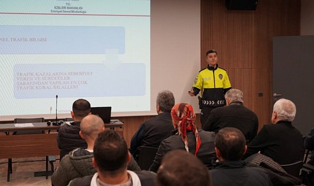 Büyükşehir'den sürücülere hizmet kalitesi eğitimi