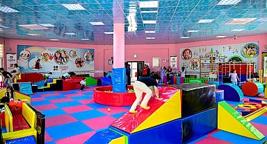 Cemal Aslan Eğitim Merkezi'nde doyasıya eğleniyorlar