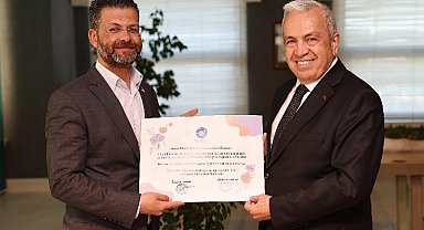 CHP ilçe yönetiminden Başkan Özdemir'e ziyaret