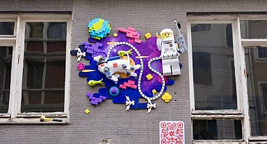 Çocuklar için uzay İstanbul duvarlarına taşındı