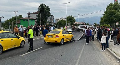 Düzce'de trafikte yarış kazayla sonuçlandı!