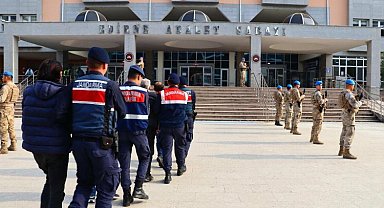 Edirne'de son bir haftada aranan 148  kişi yakalandı