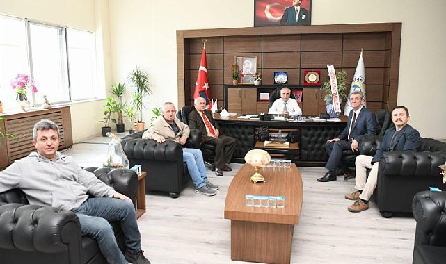 Eğitim İş Keşan Temsilciliği'nden Mehmet Özcan'a ziyaret