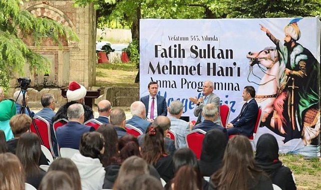 Fatih Sultan Mehmet Han Hünkar Çayırı'nda anıldı