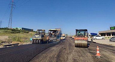 Gebze Pelitli Yolu Caddesine asfalt