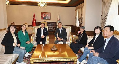 Güney Koreli konuklar Nevşehir'de